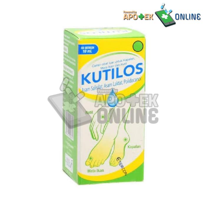 KUTILOS 10ML OBAT KUTIL, KAPALAN, MATA IKAN