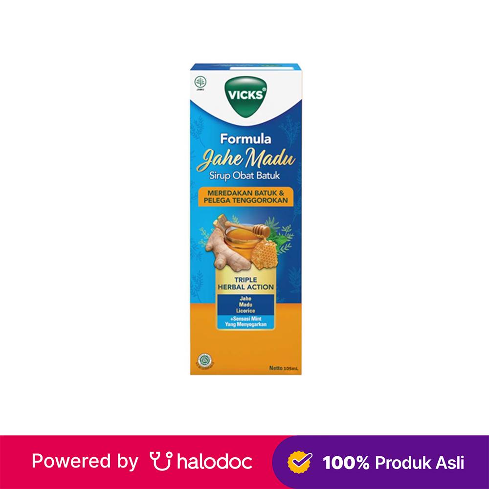 Vicks Formula Jahe Madu 105 ml