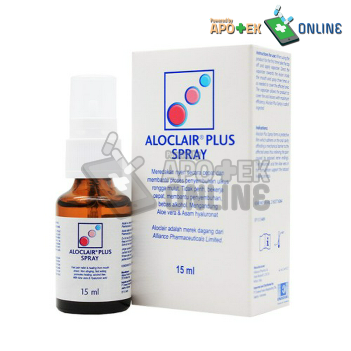 Gambar ALOCLAIR PLUS SPRAY 15 ML dari Apotek Farmamedika Pondok Aren Kota Tangerang Selatan Tokopedia