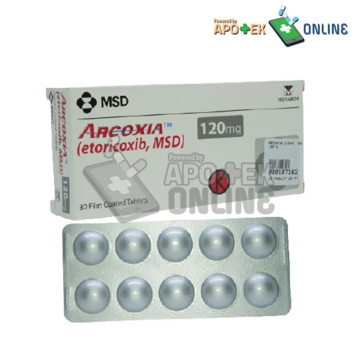 ARCOXIA 120 MG BLISTER 10 TABLET