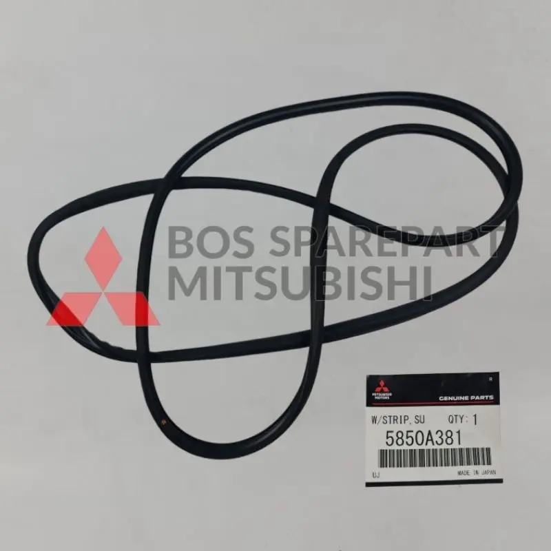 KARET KACA SUNROOF ALL NEW PAJERO SPORT DAKAR 2016- ORIGINAL MITSUBISHI | 5850A381 0