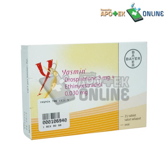 YASMIN BOX ISI 21 TABLET SALUT SELAPUT
