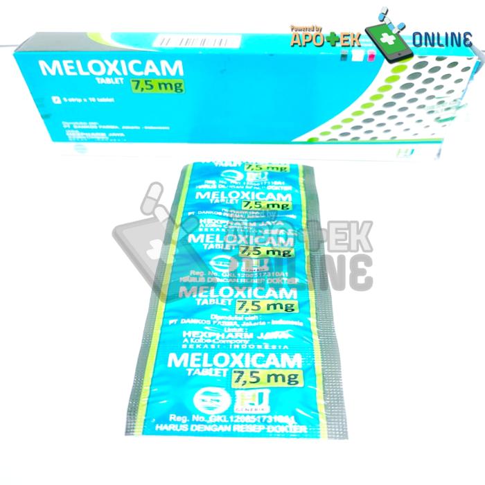 MELOXICAM 7,5 MG STRIP 10 TABLET