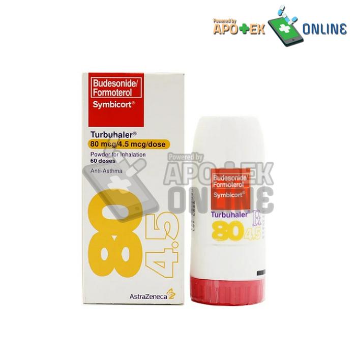 SYMBICORT 80/4.5 60 DOSES TURBUHALER