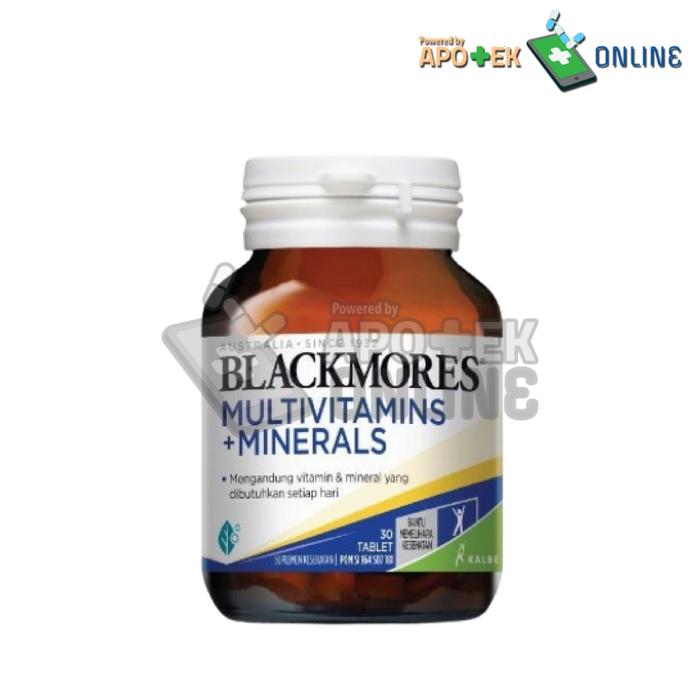 BLACKMORES MULTIVITAMIN+MINERALS 1 BOTOL 30 TABLET