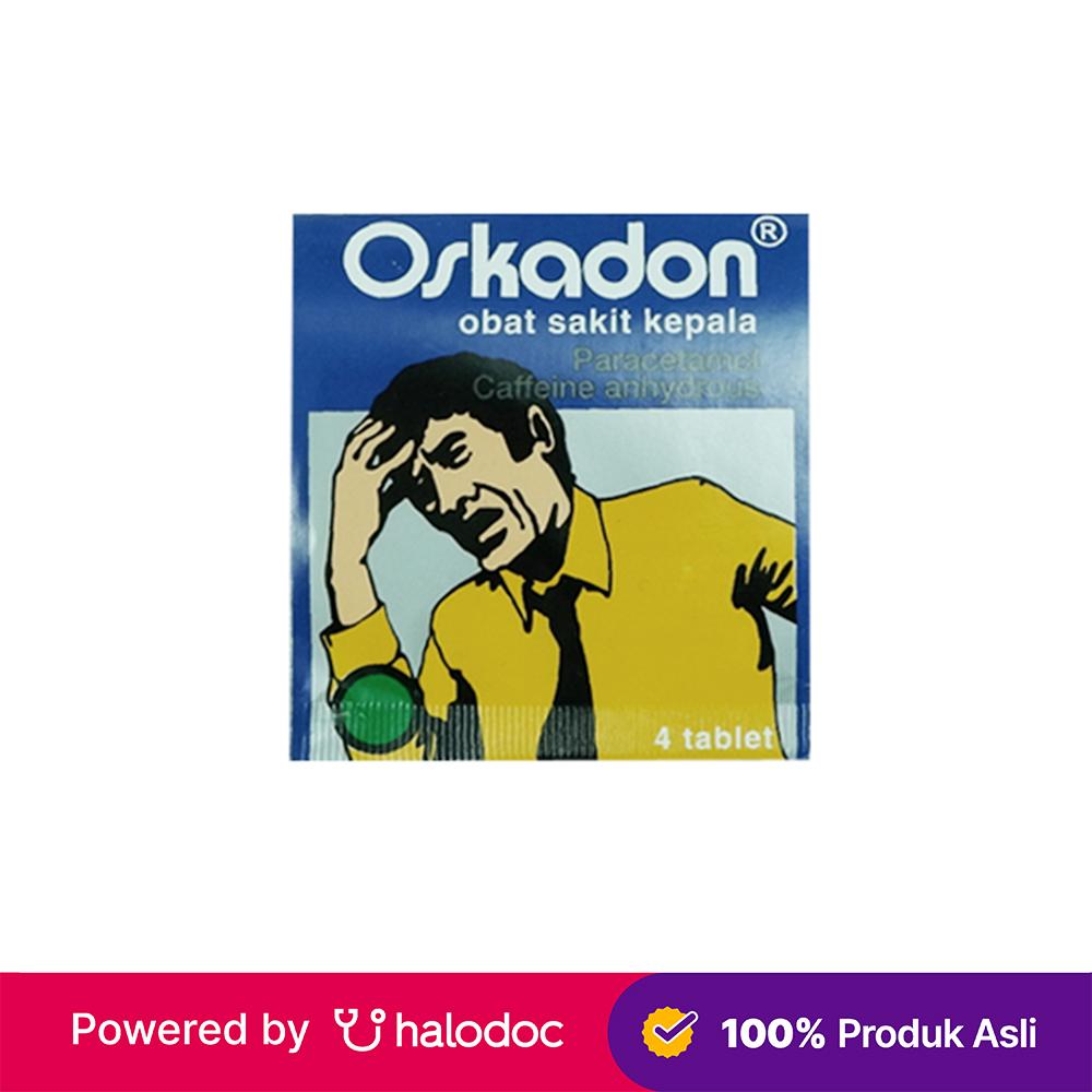 Oskadon 4 Tablet - Obat Pereda Demam & Nyeri - Halodoc
