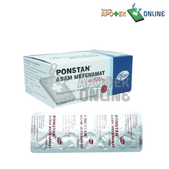 PONSTAN 500MG 1 STRIP 10 TABLET