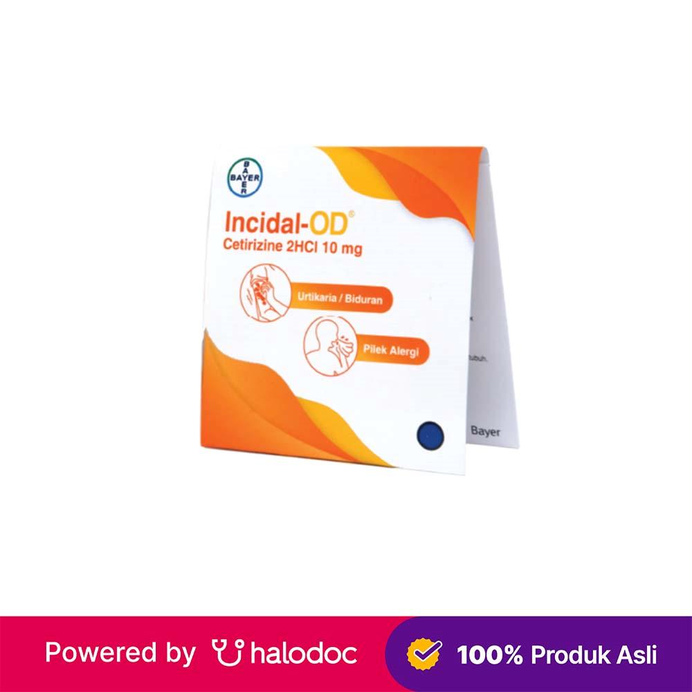 Incidal-OD 4 Kapsul - Obat Alergi - Halodoc