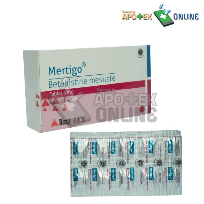 MERTIGO 6 MG STRIP 10 TABLET