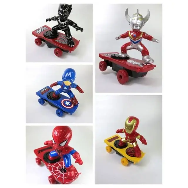 Hero Skateboard viral tiktok Karakter avengers mainan tik-tok 1