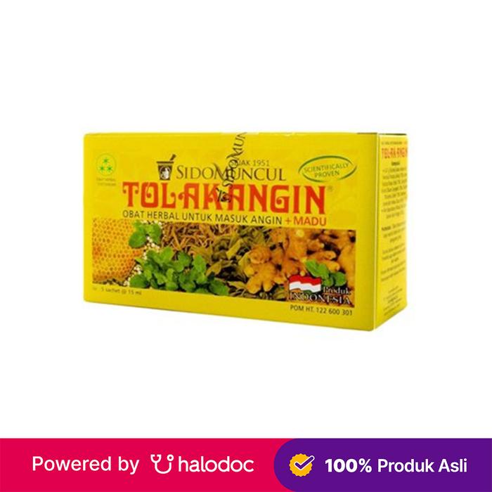 Gambar Tolak Angin Cair Plus Madu 15 ml 5 Sachet dari Apotek Puri Beta Larangan-tokopedia Kota Tangerang Tokopedia