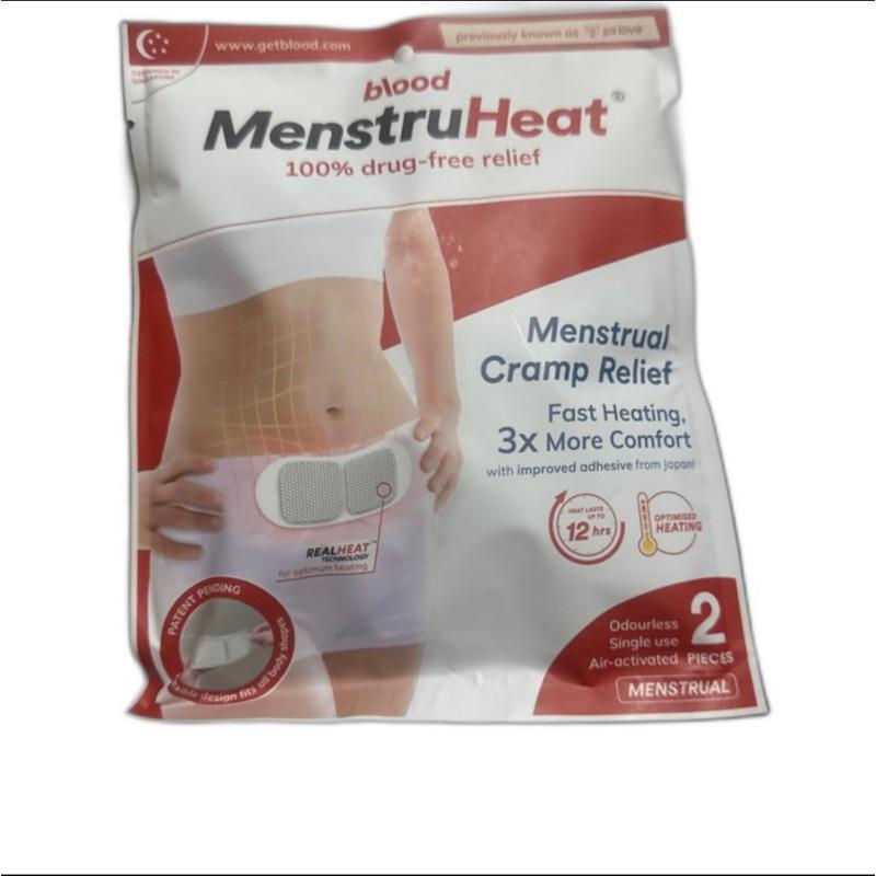 Ready Stock MenstruHeat isi 2 pcs (produk singapore)