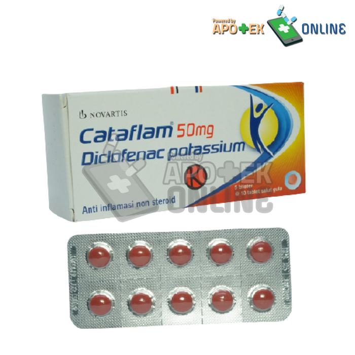 CATAFLAM 50MG 1 BLISTER ISI 10 TABLET