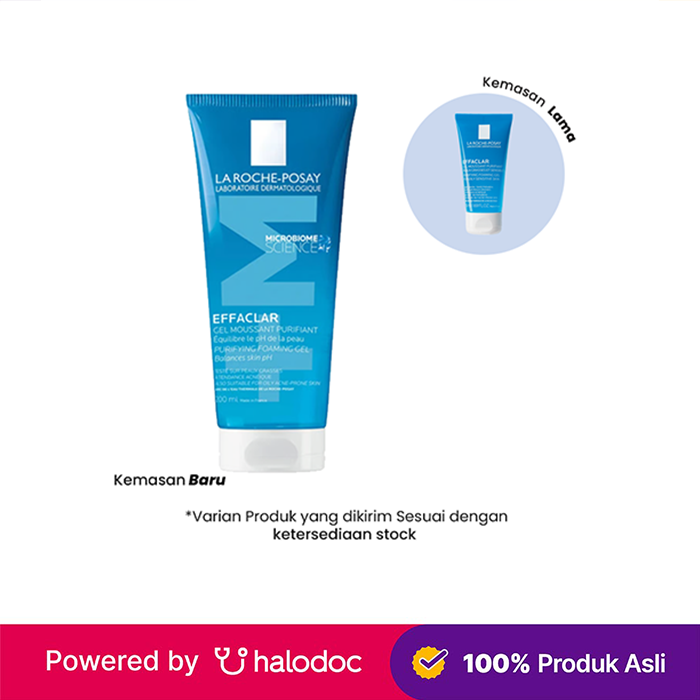 Gambar La Roche Posay Effaclar Purifying Foaming Gel 50 ml - Halodoc dari Apotek Halomedika Medan Baru Kota Medan Tokopedia