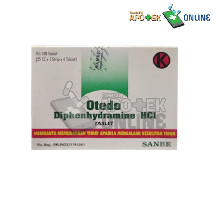 OTEDE 50 MG STRIP 4 TABLET