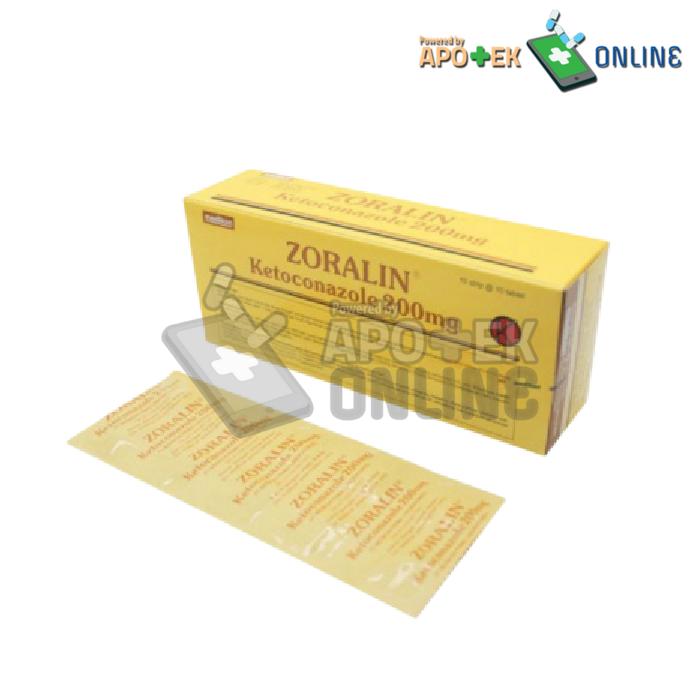 ZORALIN 200 MG STRIP 10 TABLET