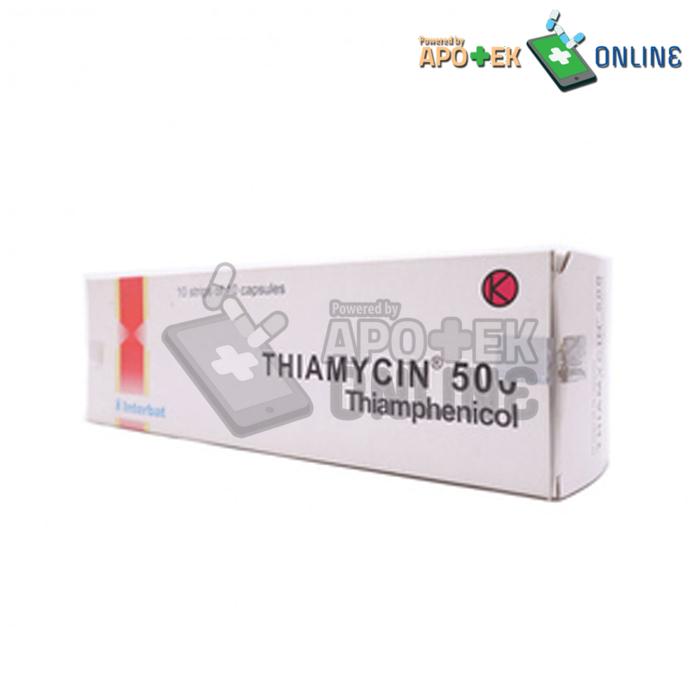 THIAMYCIN 500 MG STRIP 10 CAPSUL