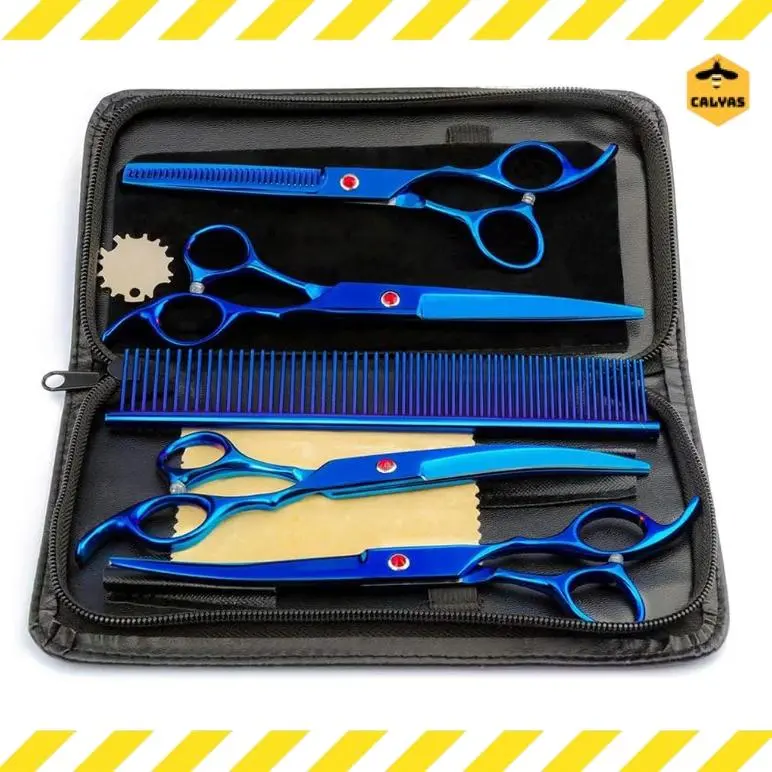 Set Gunting Grooming Perawatan Bulu Anjing 7 Inch Scissors