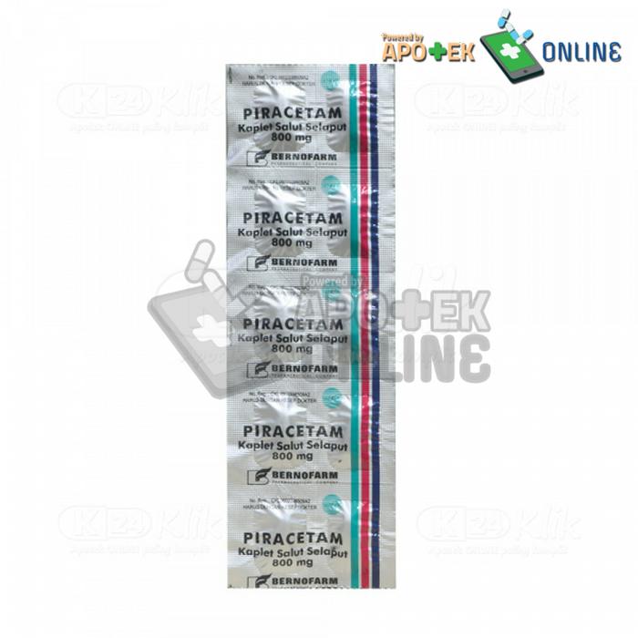 PIRACETAM 800 MG BERNOFARM STRIP 10 KAPLET