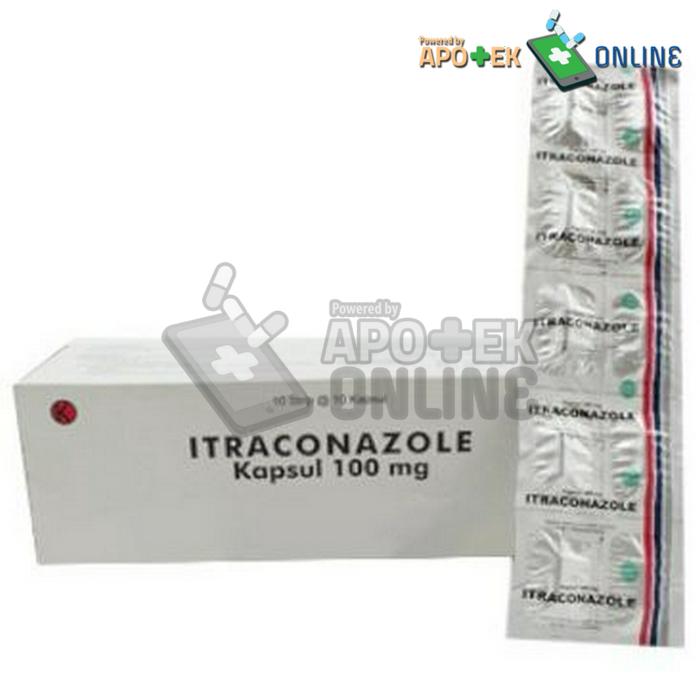 ITRACONAZOLE 100MG 1 STRIP 10 KAPSUL (Gen-Berno)