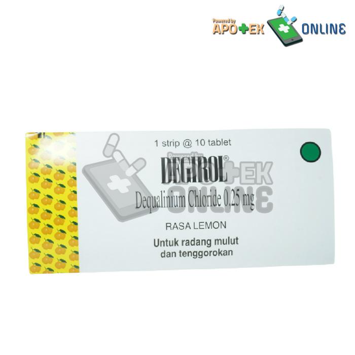 DEGIROL LOZENGES 1 STRIP 10 TABLET