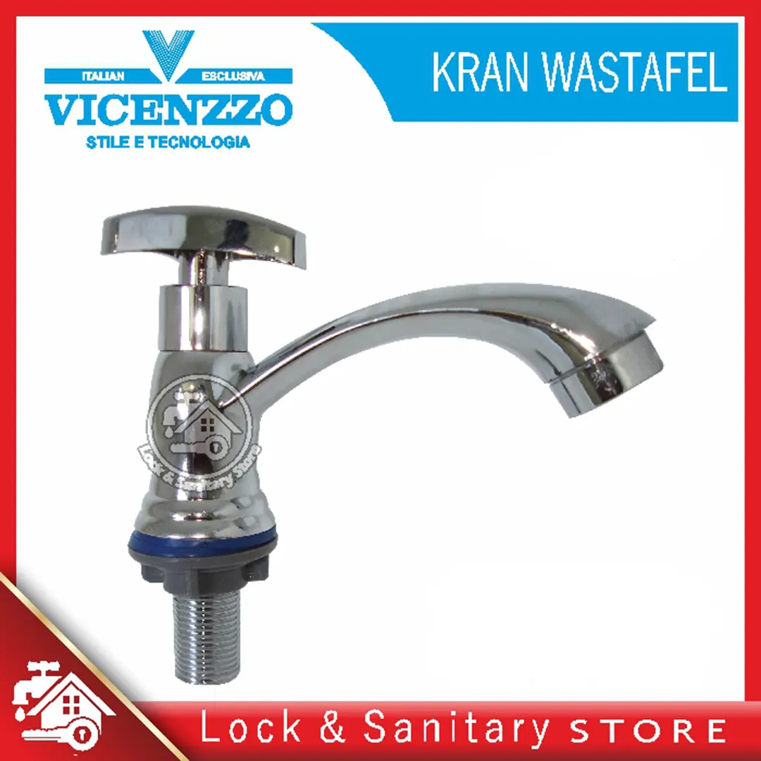 Kran Wastafel VICENZZO VZ229 SG3 Keran Cuci Tangan Meja Keran Wastafel