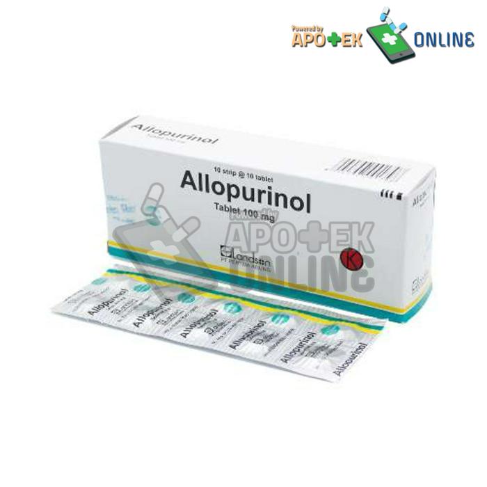 ALLOPURINOL HEXPHARM JAYA 100 MG STRIP 10 TABLET