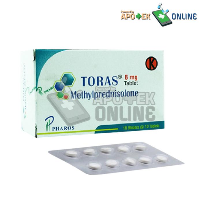 TORAS 8 MG STRIP 10 TABLET