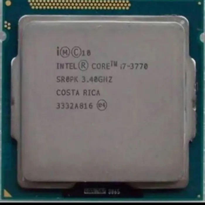 L14 PROCESSOR Intel Core i7 3770 Tray + Fan Socket 1155