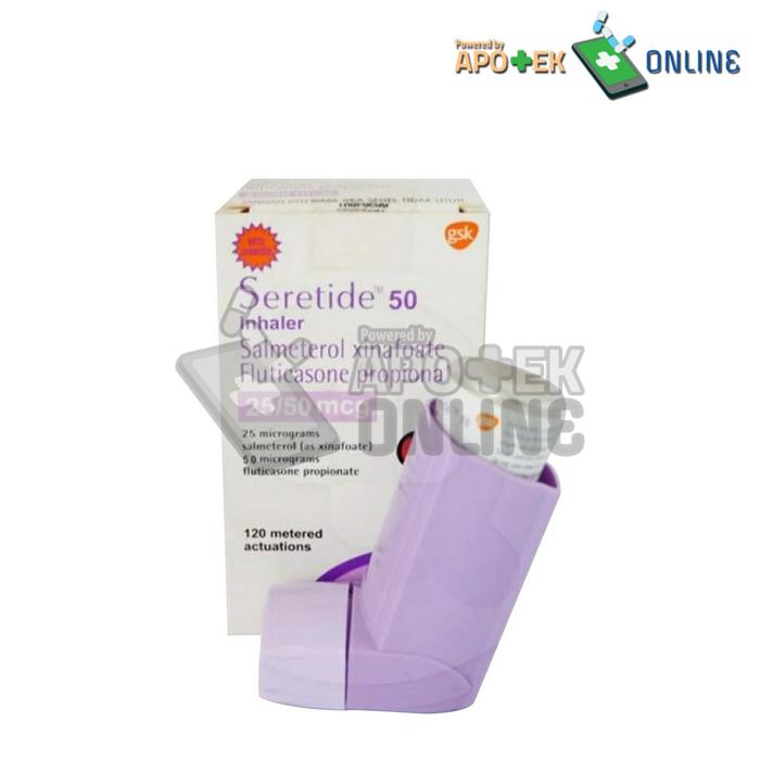 SERETIDE 50 INHALER 120 DOSIS
