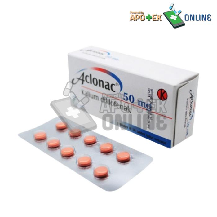 ACLONAC 50 MG STRIP 10 TABLET