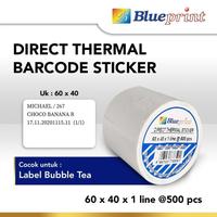 Gambar DIRECT THERMAL STICKER LABEL BLUEPRINT 60mm X 40mm X 1 Line dari Gaming Plus Store Kota Surabaya 1 Tokopedia