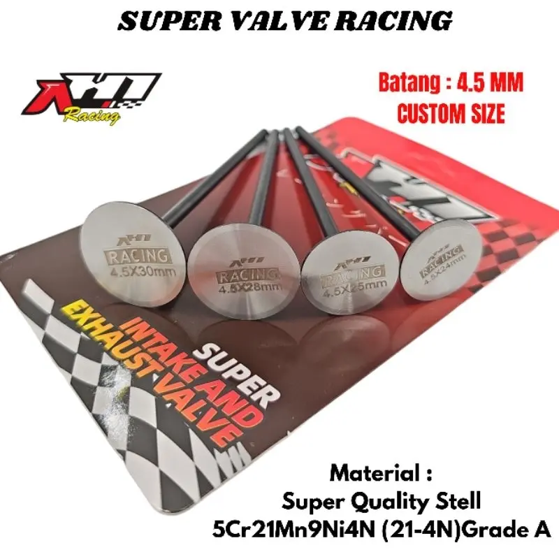 PAYUNG KLEP AH1 RACING THAILAND 4.5 MM 19 20 22 23 24 25 26 27 28 29 30 31 MM - PAYUNG KLEP AH1 RACING BATANG 4.5 MM 19/22 20/22 20/23 22/24 22/25 23/26 24/27 25/30 26/31 25/29 24/29 - 22/19 - 25/22 - 28/24 - 30/25 28/25 30/24 MM 7