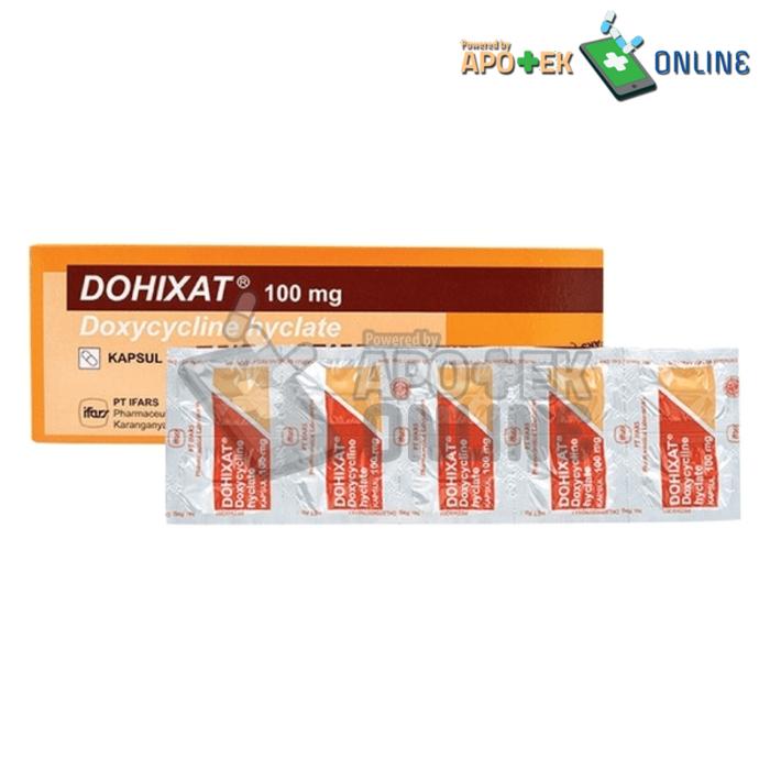 DOHIXAT 100 MG STRIP 10 KAPSUL