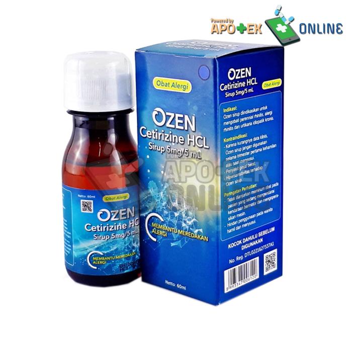 OZEN 5MG SYRUP BOTOL 60ML