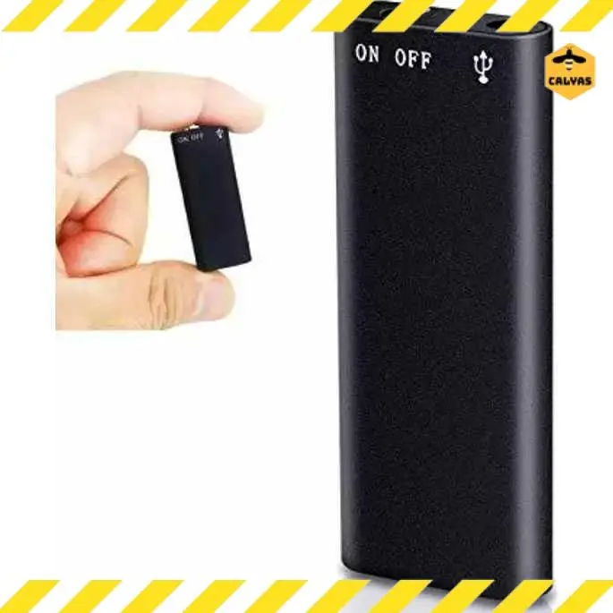 Perekam Suara Portable Hyperbolic Mini Digital Voice Recorder 8GB