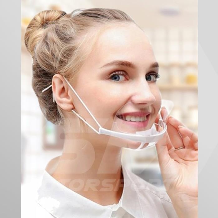 Kitchen Face Shield Mask Masker Mika Penutup Hidung Mulut Koki - Shop ...