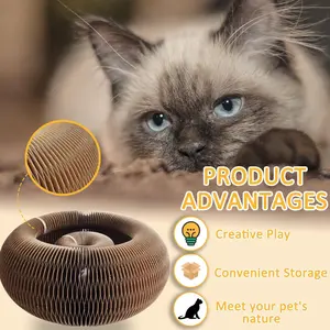 Mainan Cakaran Kucing Organ Cat Scratching Board