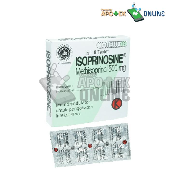 ISOPRINOSIN 500 MG BOX 8 TABLET