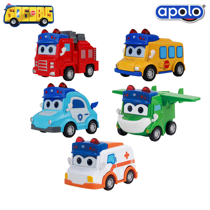 Gambar Agata Toys Official | Apolo Gogobus Mini Die-cast Vehicle - School Bus dari Agata Toys Kota Administrasi Jakarta Barat Tokopedia