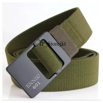 Ikat Pinggang Pria Kanvas Nylon Import - Gesper Pria 3