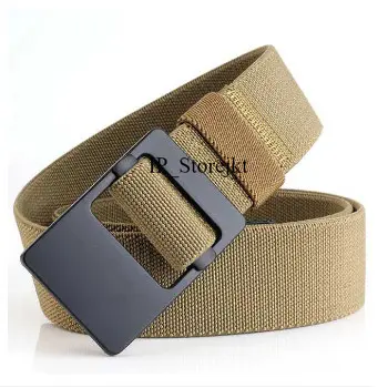 Ikat Pinggang Pria Kanvas Nylon Import - Gesper Pria 0