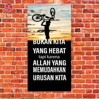 Gambar Dections Quote Hiasan Dinding Islami Allah Mudahkan Urusan Kita Dekorasi Kamar Rumah Poster Vinyl 15x30cm dari DEcTionS Living Kota Probolinggo 2 Tokopedia