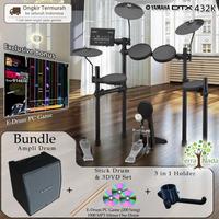 Gambar Drum Elektrik Yamaha DTX432 BUNDLE AMPLI / DTX432K / DTX 432 / 432K - ALS Pro KB-50 dari Terra Nada Kota Bekasi 1 Tokopedia