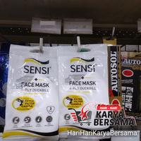 Gambar MASKER SENSI FACE MASK 4-PLY DUCKBILL 3'S dari HariHariKaryaBersama Kota Medan 4 Tokopedia