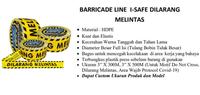 Gambar I-Safe Police Line Dilarang Melintas 3" X 300M  Pembatas Garis Polisi dari i-Safe Official Kota Administrasi Jakarta Pusat 5 Tokopedia