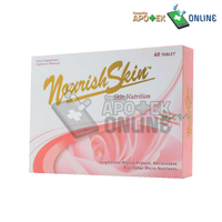 Gambar NOURISH SKIN 1 BOX 60 TABLET dari Apotek New Cahaya Farma Wajo Kota Makassar 3 Tokopedia