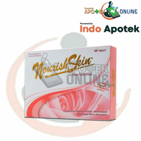 Gambar NOURISH SKIN 1 BOX 60 TABLET dari Apotek New Cahaya Farma Wajo Kota Makassar 1 Tokopedia