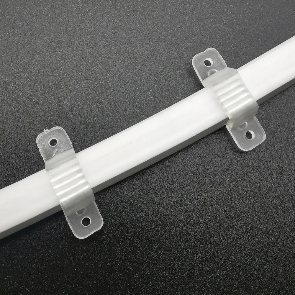 10pcs 14x7 Klem LED Strip Transparan/Led Strip Lights Clamp/Klem Lampu Led