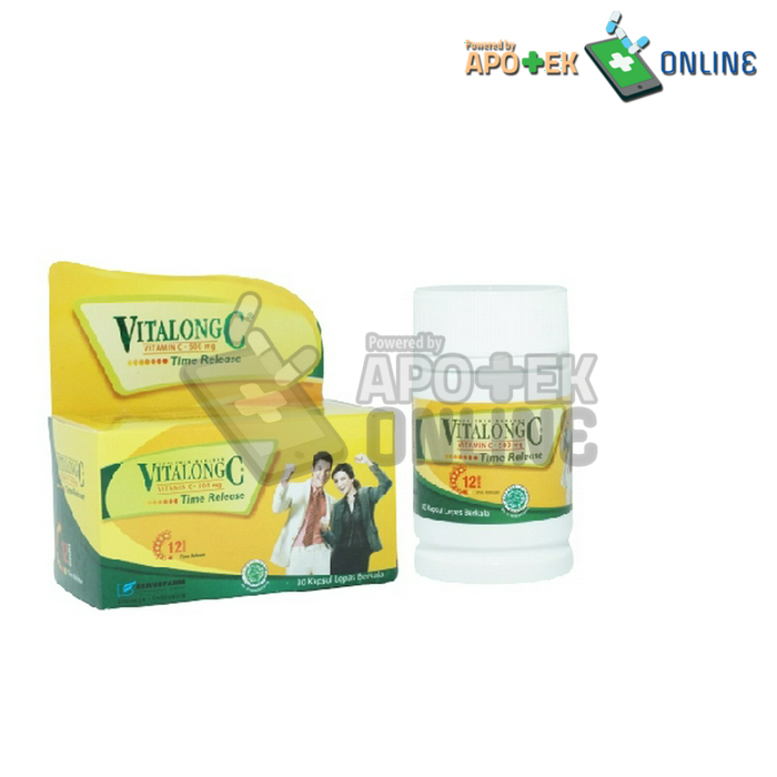 Gambar VITALONG C 1 BOTOL 30 CAPSUL dari Apotek Anda Petisah Kota Medan Tokopedia